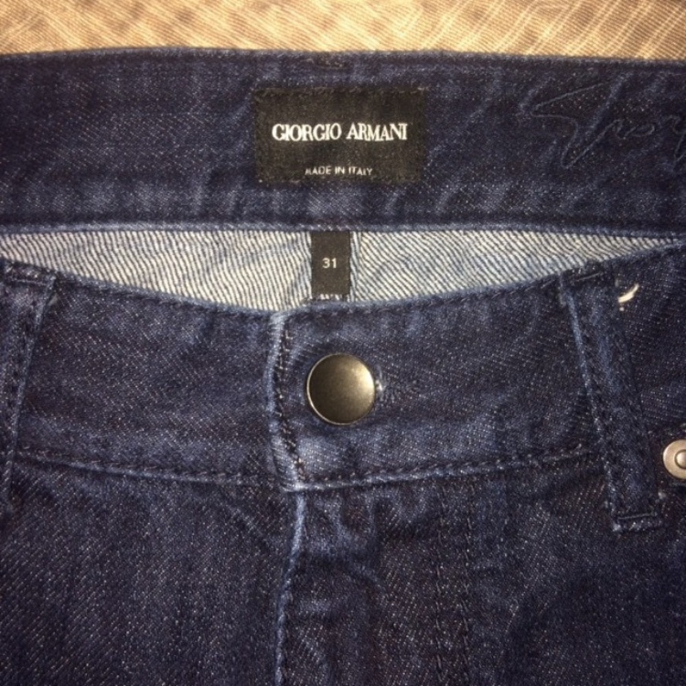 Men’s Armani straight-leg jeans